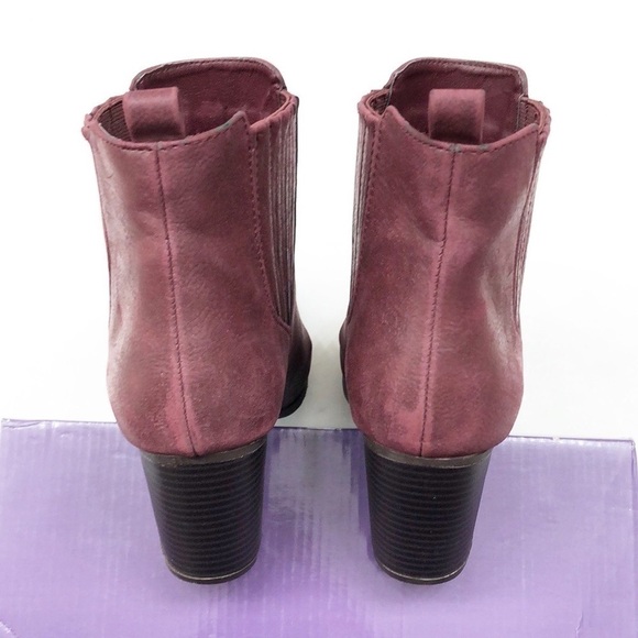 Madden Girl Davina burgundy ankle bootie - Picture 7 of 11